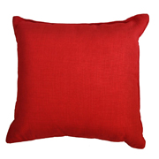 Rustic Weave Cushion Cover Red